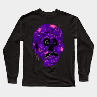 Purple Zombie Long Sleeve T-Shirt